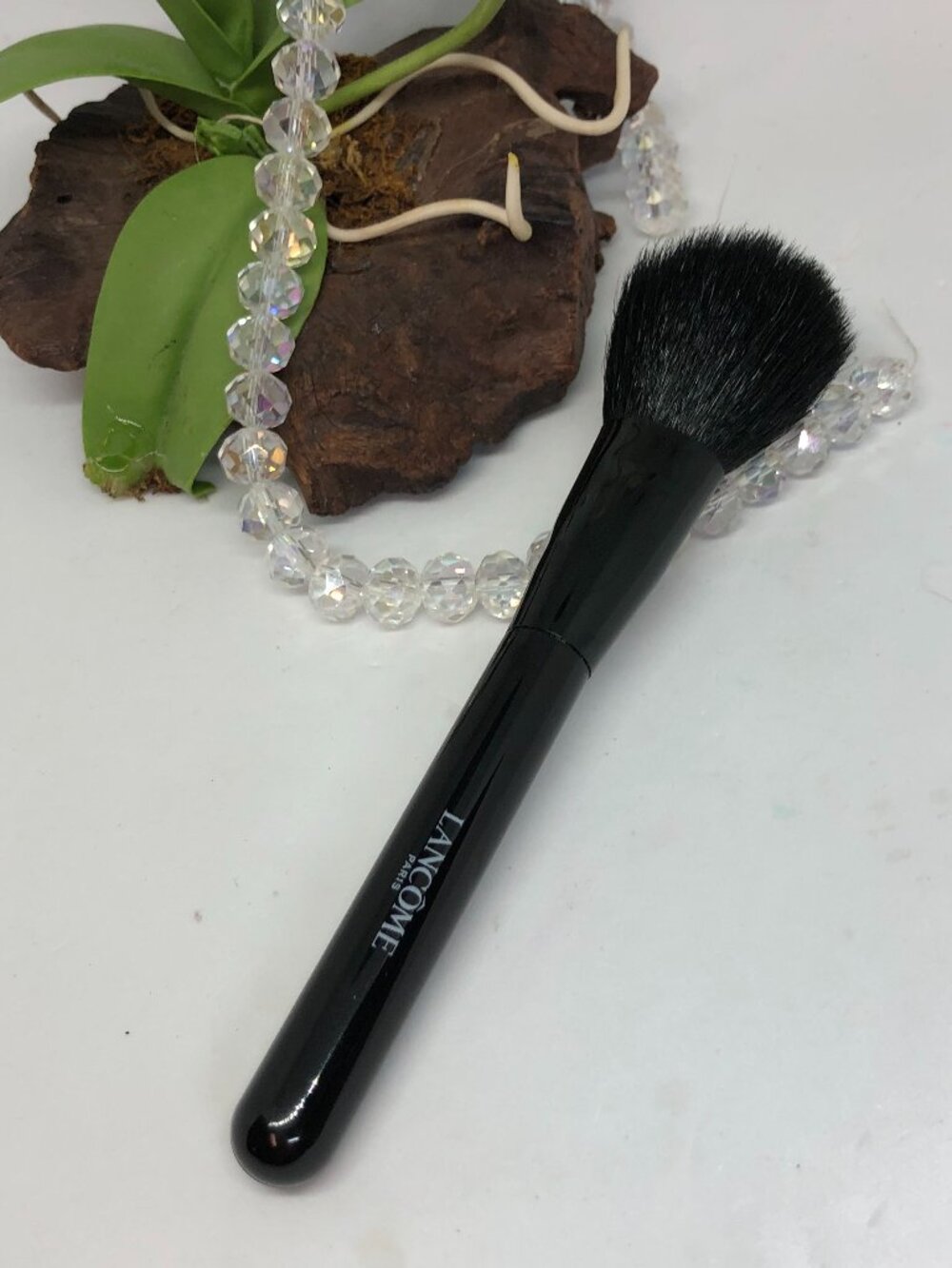 Lancome Cheek Blush Brush - Black Handle - Full Size - New - 100% Authentic